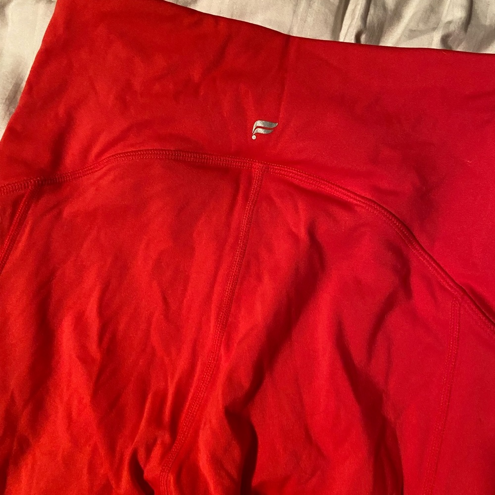 Coral pink fabletic leggings
